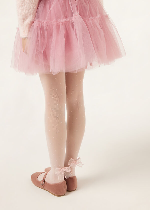 Girls&rsquo; Elegant Sheer Tights