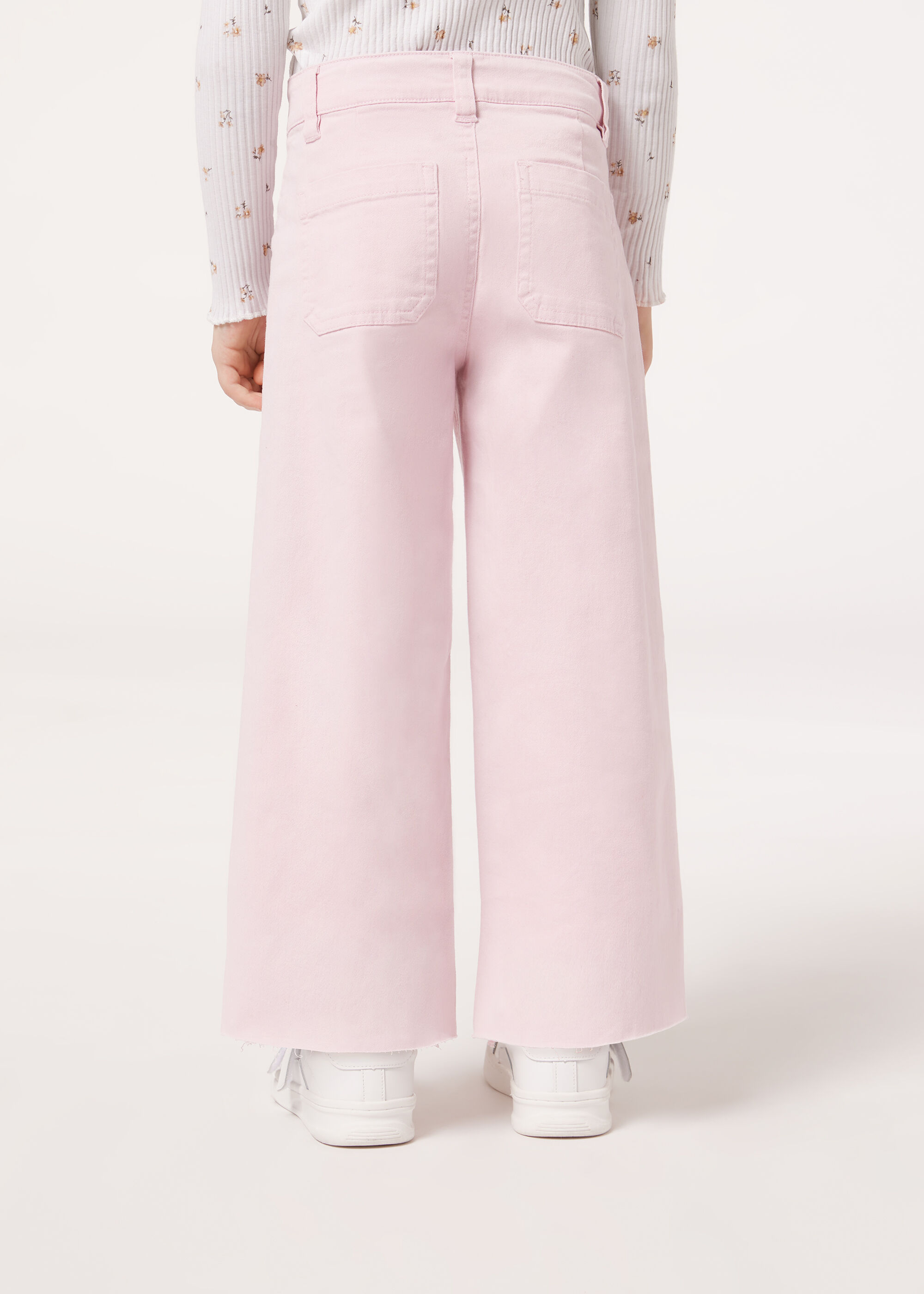 Jeans Desbotados para Menina