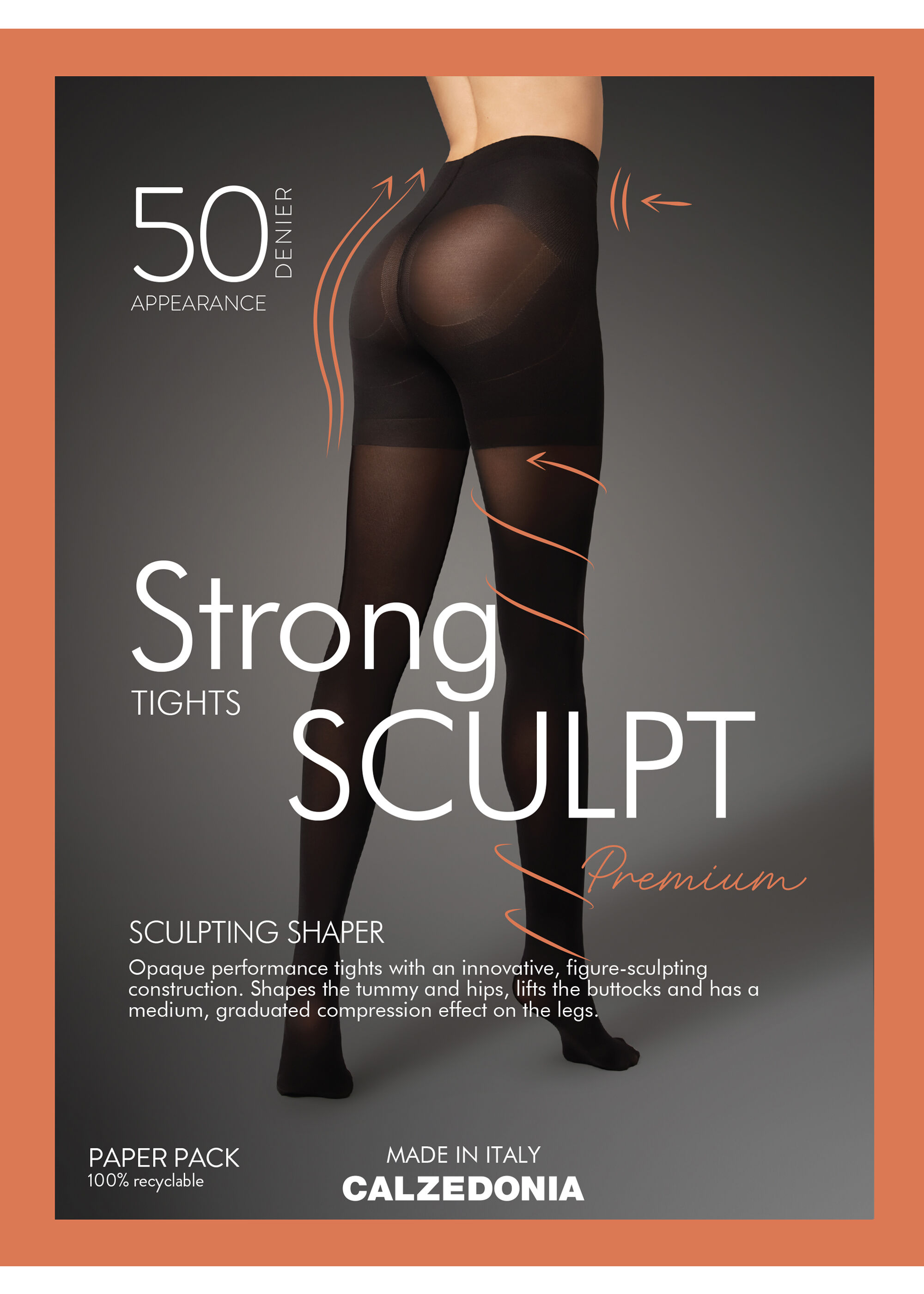 Panty Ondoorzichtig 50 Denier Strong Sculpt