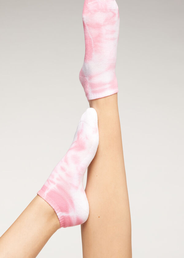 Tie Dye Sport No-Show Socks