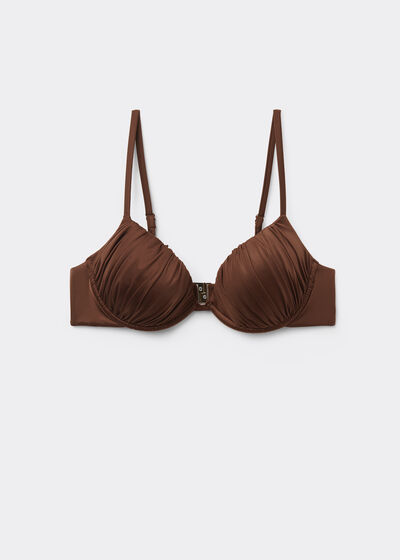 Push-up góra od kostiumu Shiny Satin