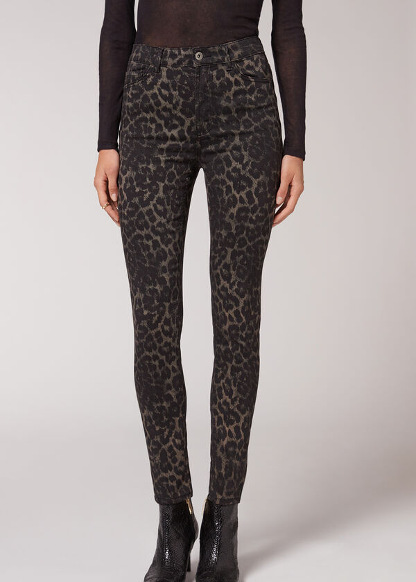 Vaqueros Push Up Skinny de Cintura Alta