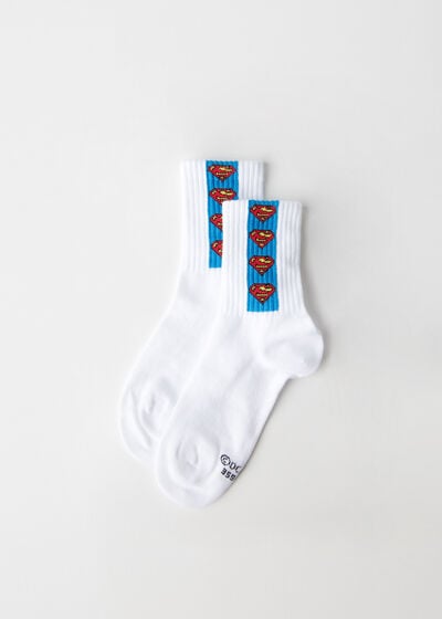 Kids’ Superman Short Socks