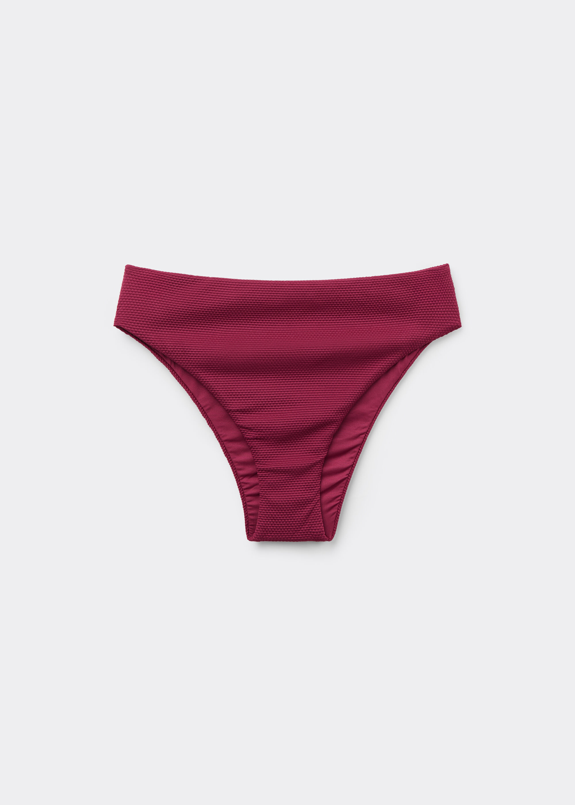 High-Waisted Brazilian Bikini Bottoms Classy Piquet