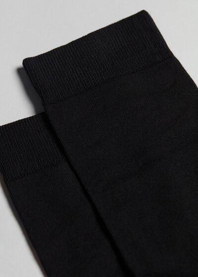Krátké pánské ponožky z elastické bavlny