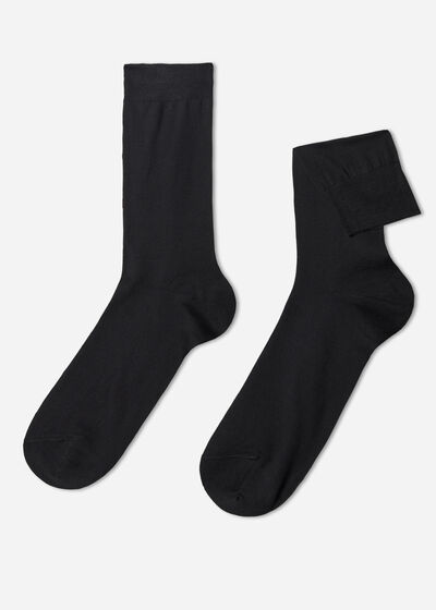 Men’s Lisle Thread Crew Socks