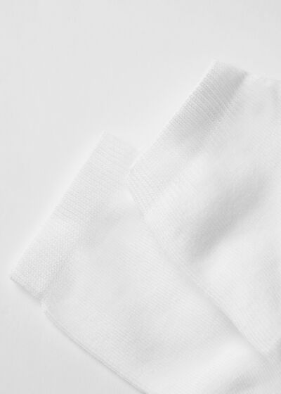 Meias curtas em algodão para criança com material respirável