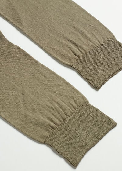 Krátké pánské ponožky s mercerovanou bavlnou