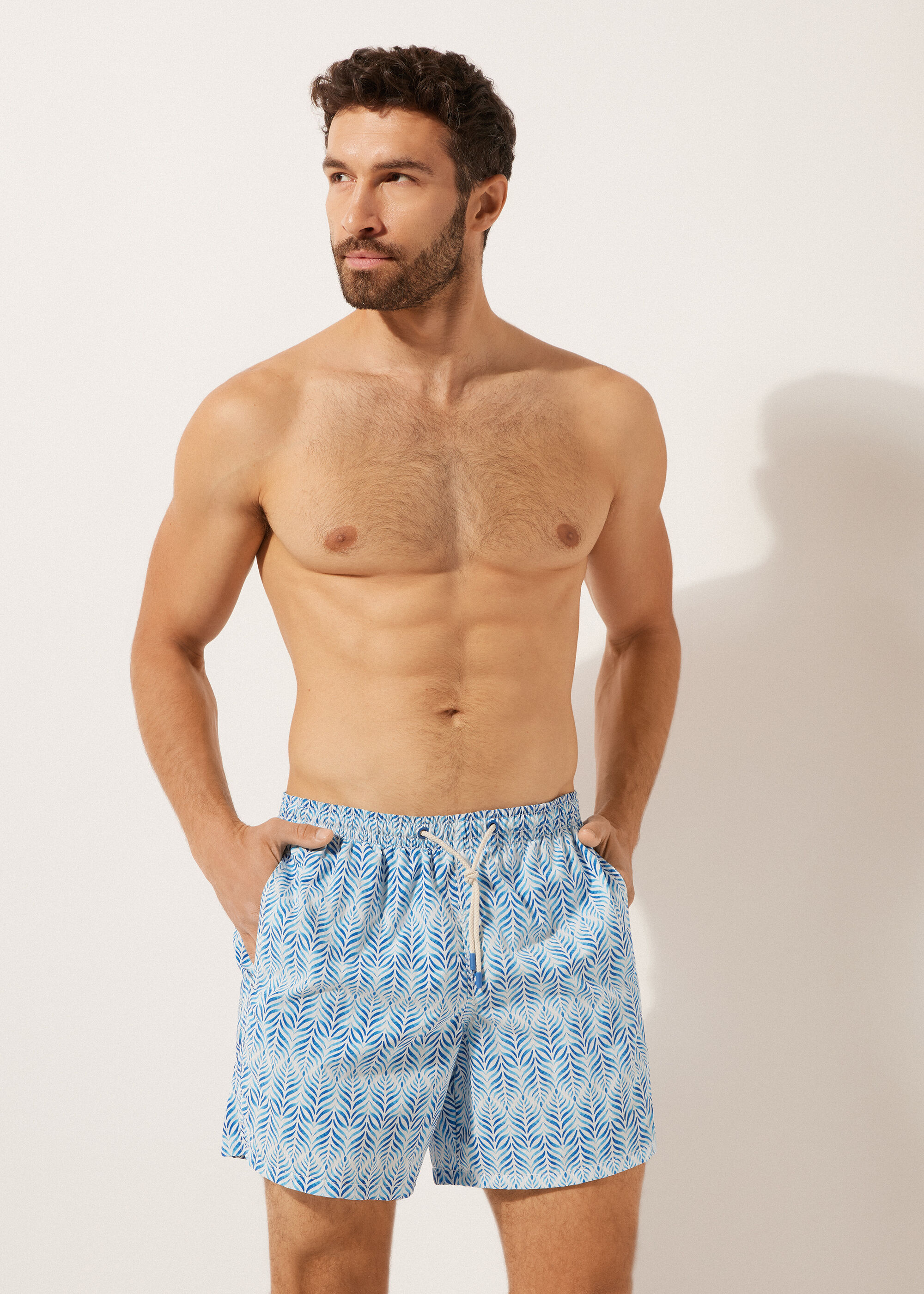Fantasie Zwemboxer voor Heren Formentera