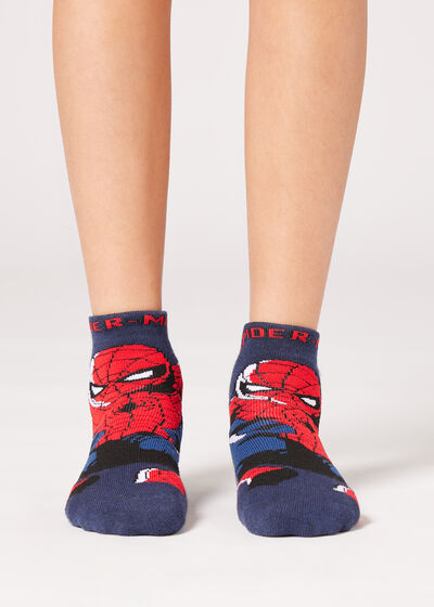 Marvel Süper Kahramanları Kaymaz Çocuk Çorabı