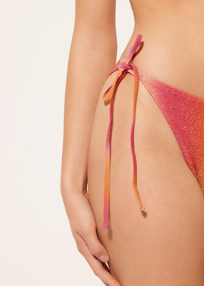 Tie Bikini Bottoms Colorful Shades