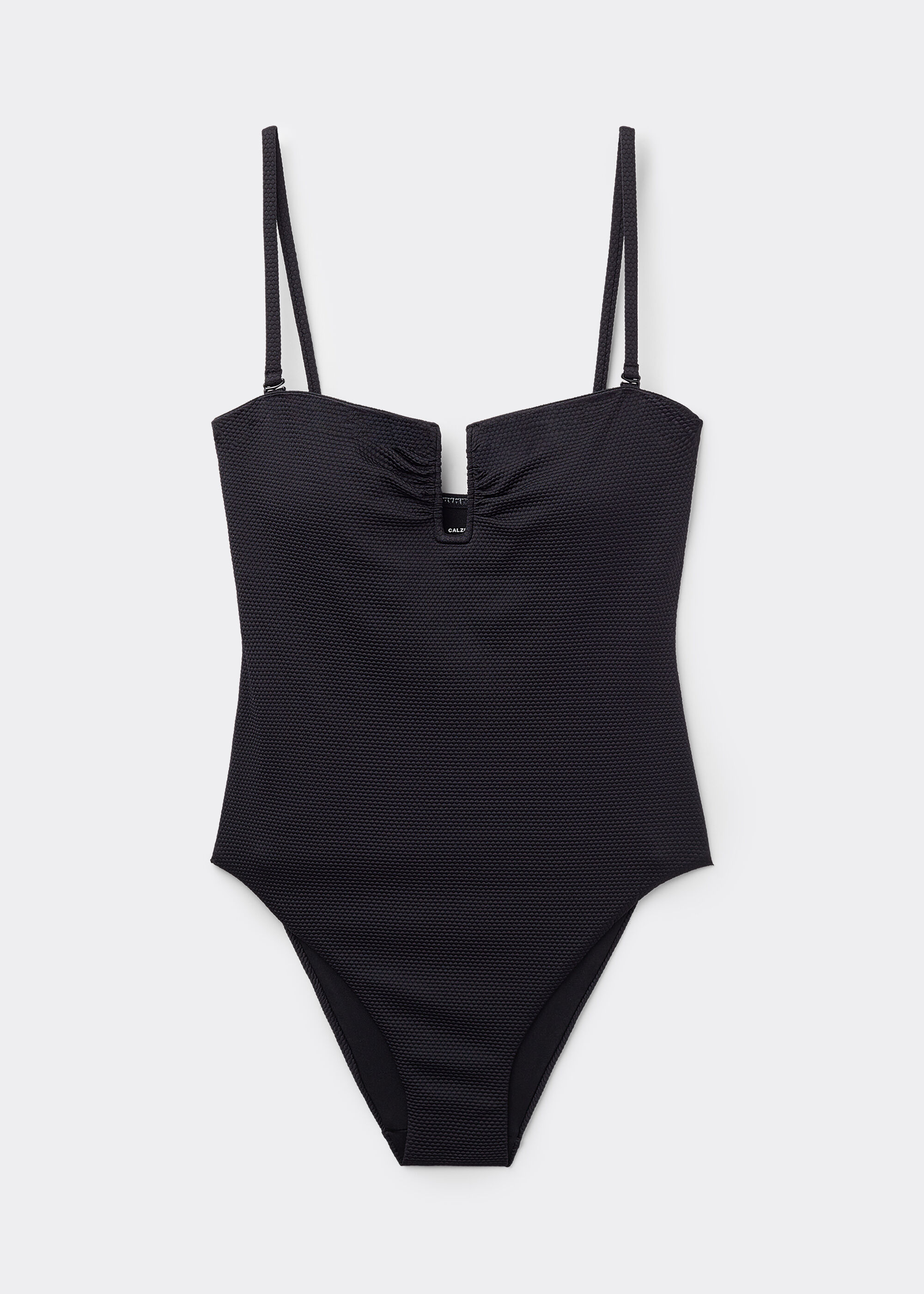 Maillot une pièce Black Bustier