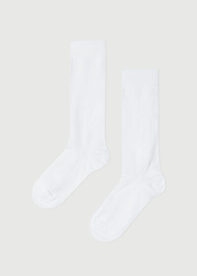 Dlouhé Dětské Ponožky z Prodyšné Bavlny