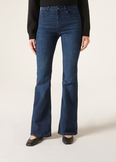Flared Stretch Jeans