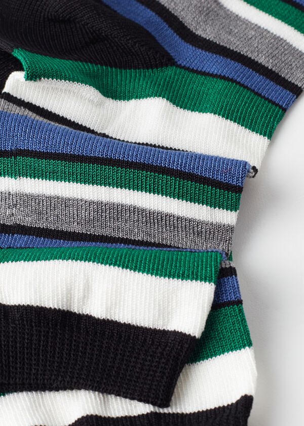 Kids’ Striped Short Socks