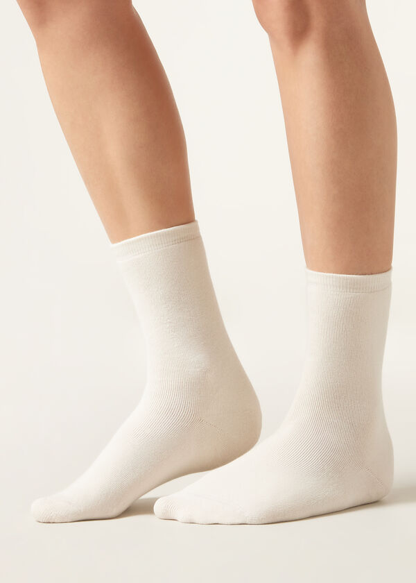 Short Cotton Thermal Socks