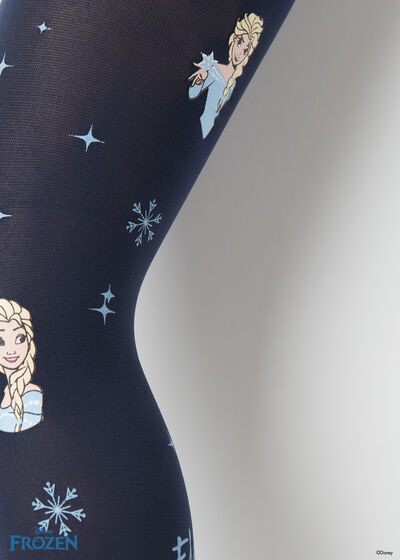 Disney Frozen Print Tights for Girls