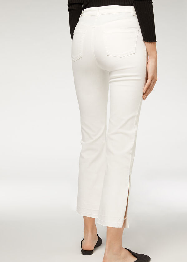 JEANS Cropped Flare CUT