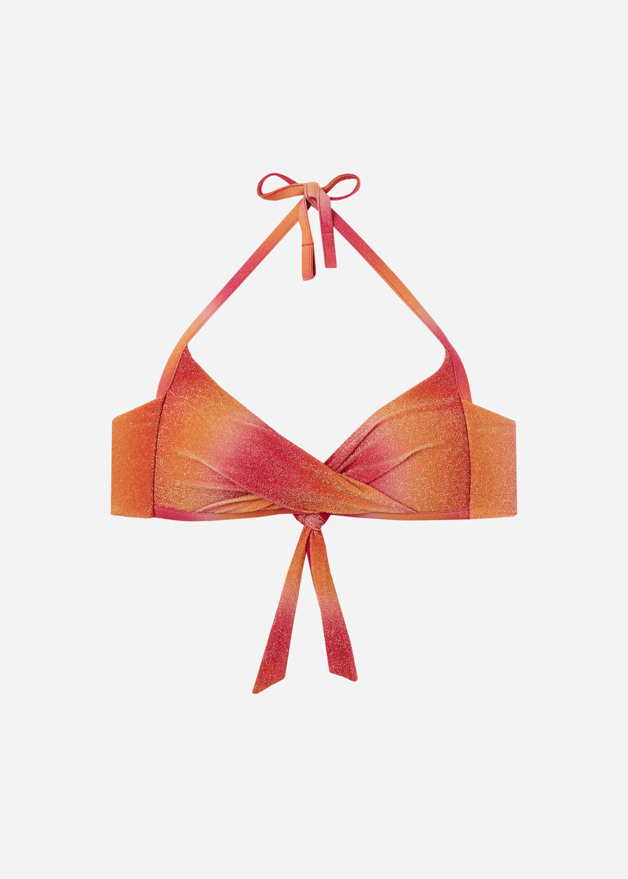 Haut de maillot triangle rembourré progressif Colorful Shades