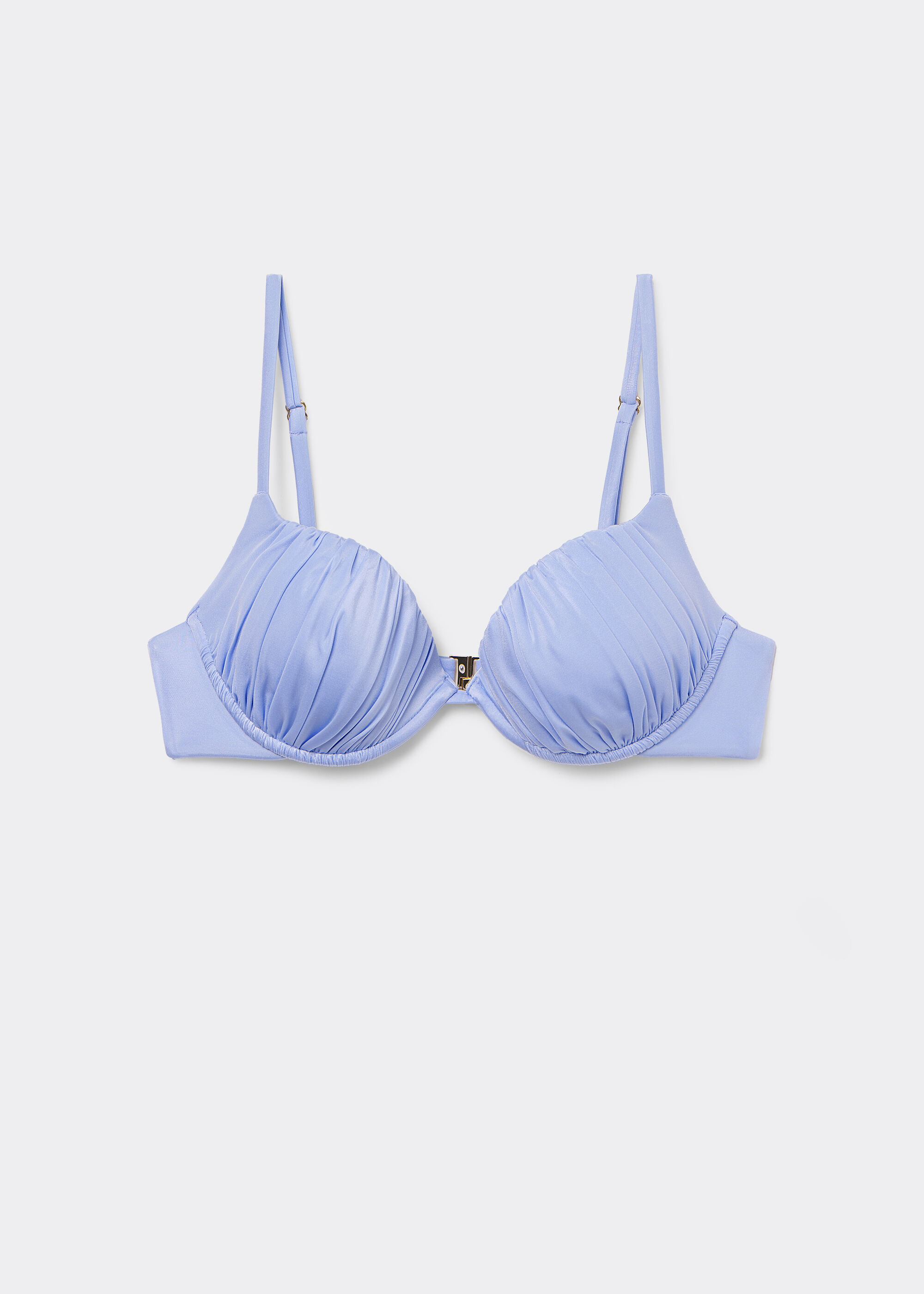 Haut de maillot push-up Shiny Satin