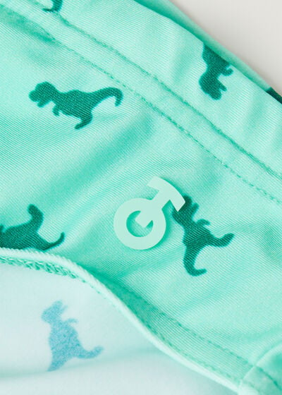 Boys’ Patterned Swimming Briefs Rio