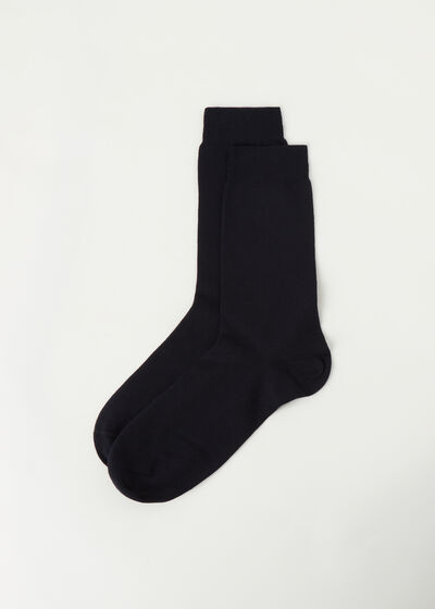 Chaussettes courtes en coton thermique pour homme