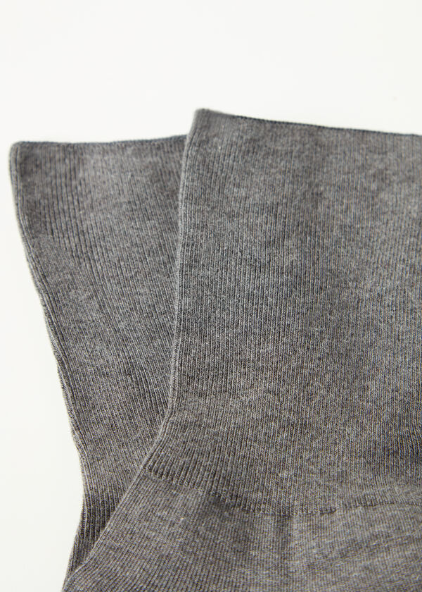 Nízke ponožky z bavlny s kašmírom