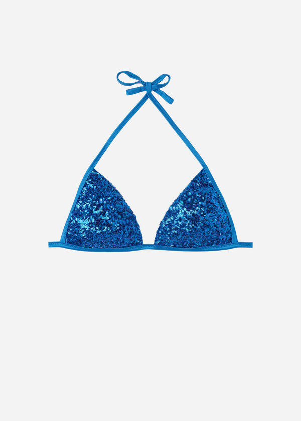 Graduated Padded Triangle Swimsuit Top Cannes