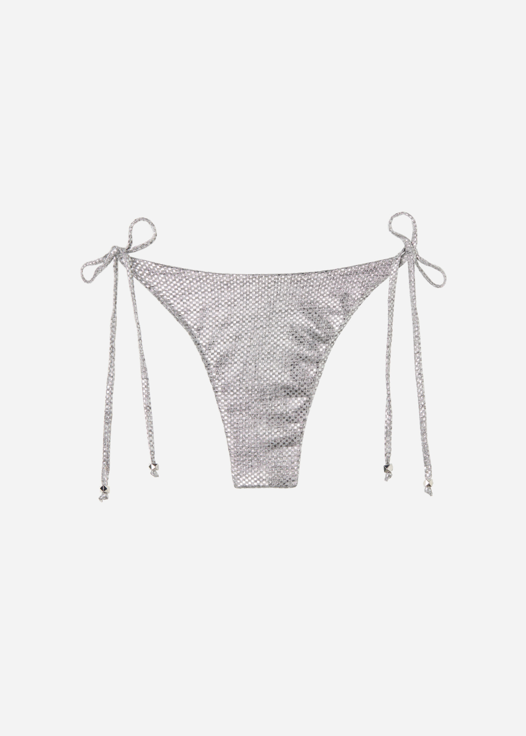 Tie Brazilian Bikini Bottoms Light Reflections