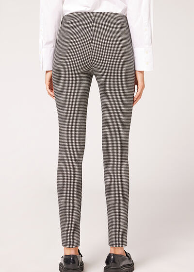 Soft Touch Skinny Leggings with Zip