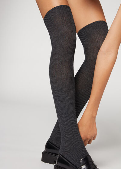 Over-The-Knee Socks: Socks In Wool & Cashmere | Calzedonia