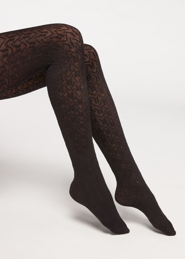 Eco Wool and Cotton Tights