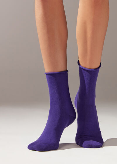 Non-Elastic Cotton Ankle Socks