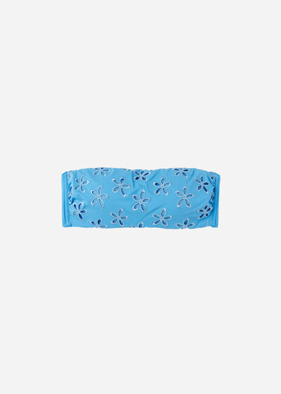 Haut de maillot bandeau rembourré Corfù