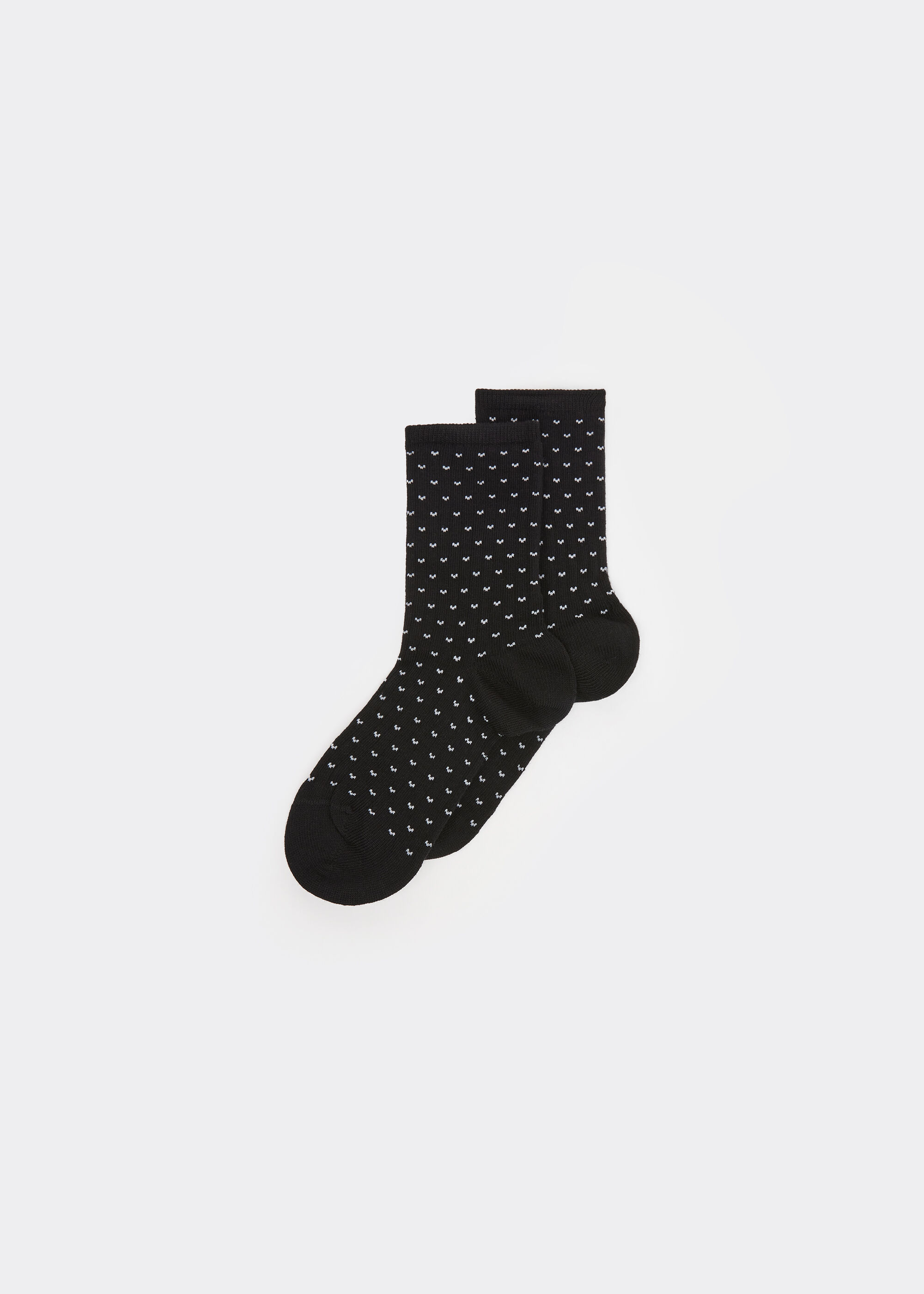 Kids’ Patterned Ribbed Socks