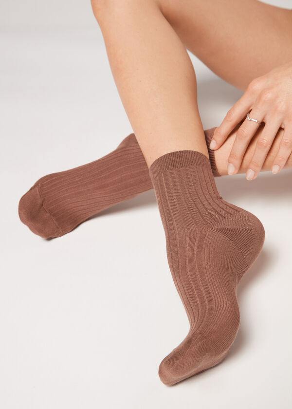 Short Socks with Cashmere