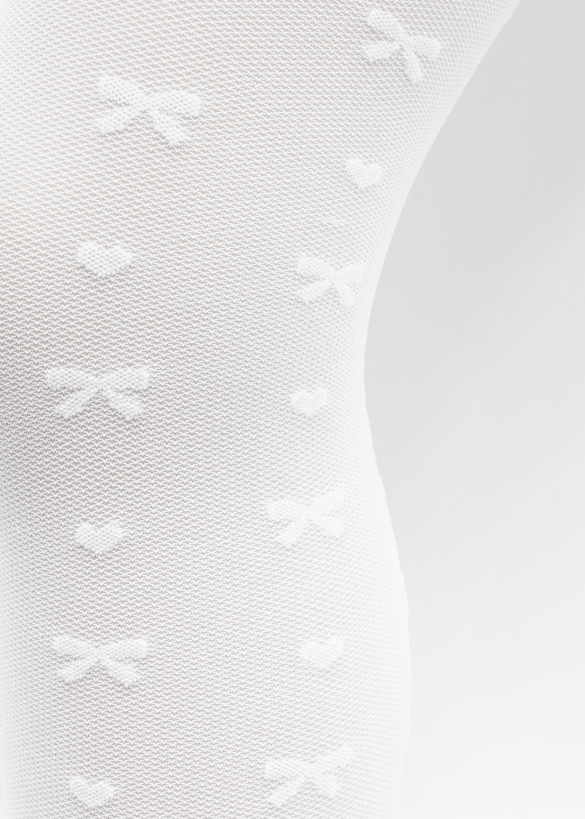 Girls’ Bow Sheer Tights