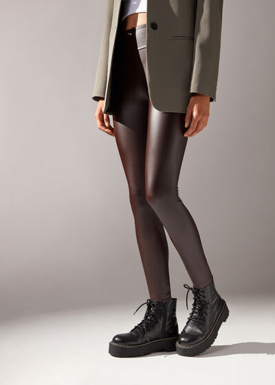 Leather Effect Leggings