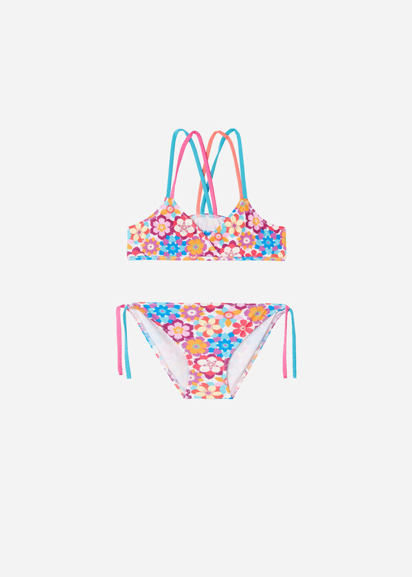 Triangel-Bikini für Mädchen Maia