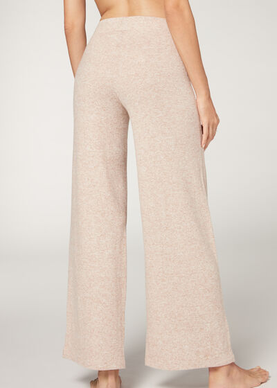 Palazzo-Leggings mit Cashmere