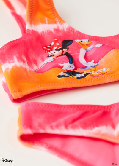 Girls' Two Piece Swimsuit Tie-Dye Minnie & Daisy Disney
