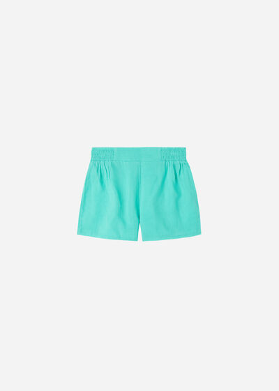 Shorts in Cotone da Bambina