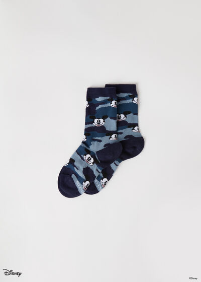 Krátké dětské ponožky s celoplošným disneyovským vzorem