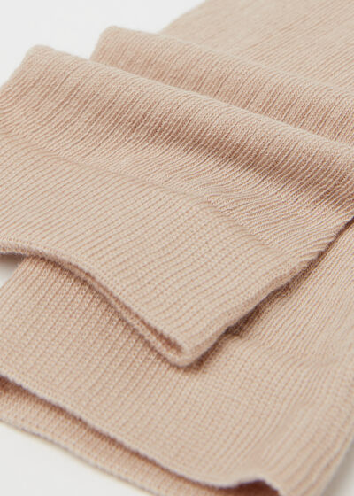 Ribbed Long Socks