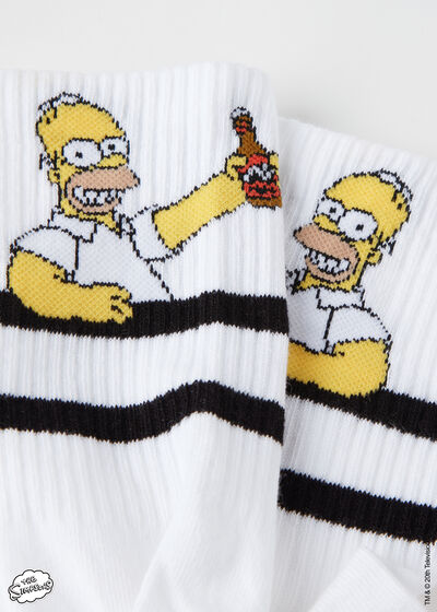 Krátké pánské sportovní ponožky se Simpsonovými
