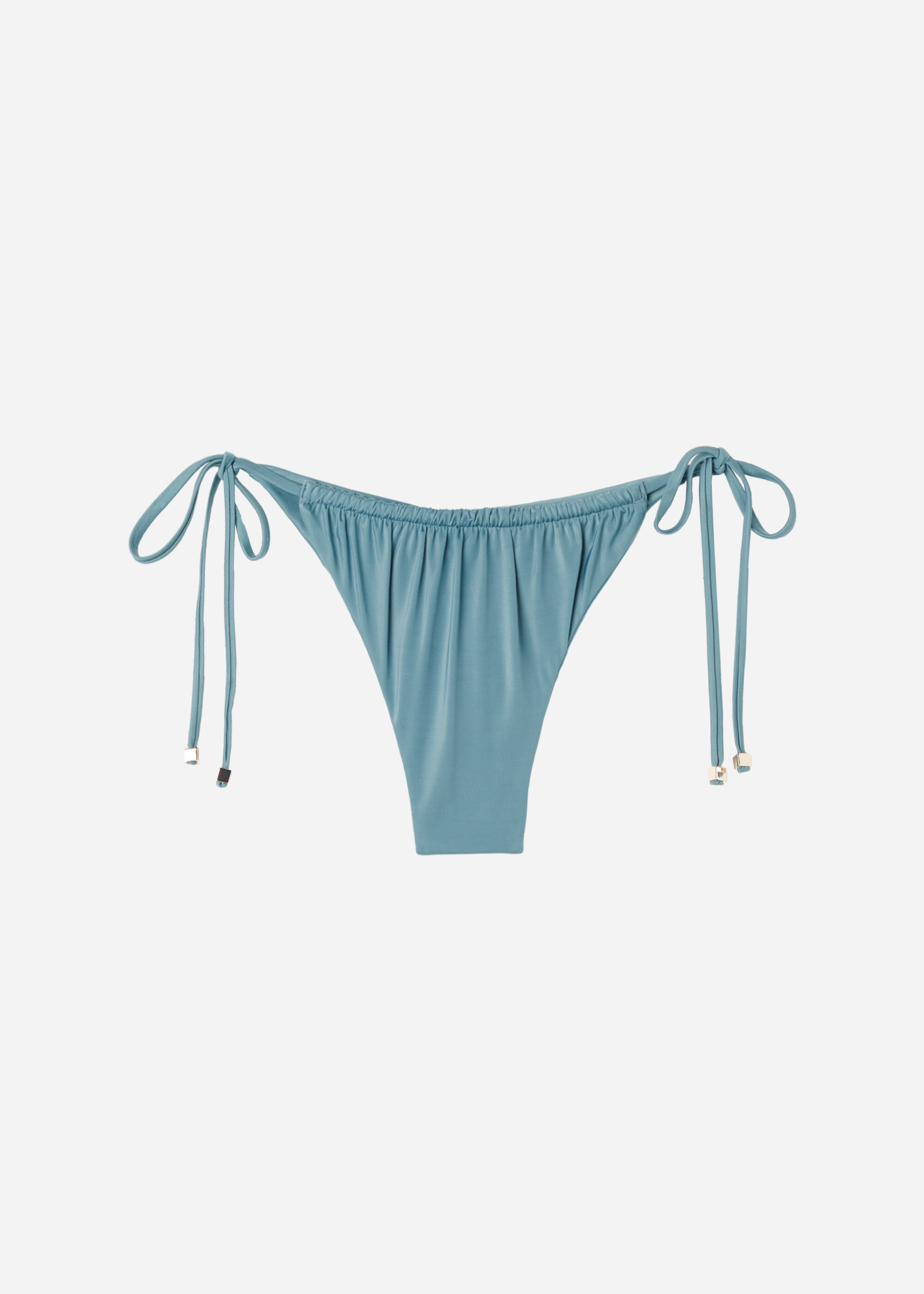 Brasiliana-Zwempak met Bandjes Shiny Satin