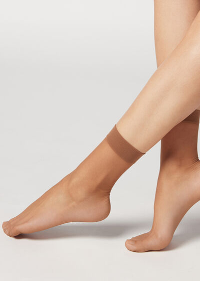 8 denier ultradoorzichtige sokken