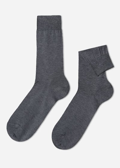 Muške kratke čarape od merceriziranog pamuka