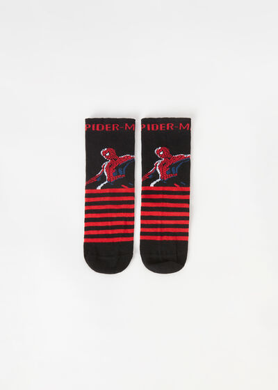 Kids’ Marvel Superhero Striped Short Socks