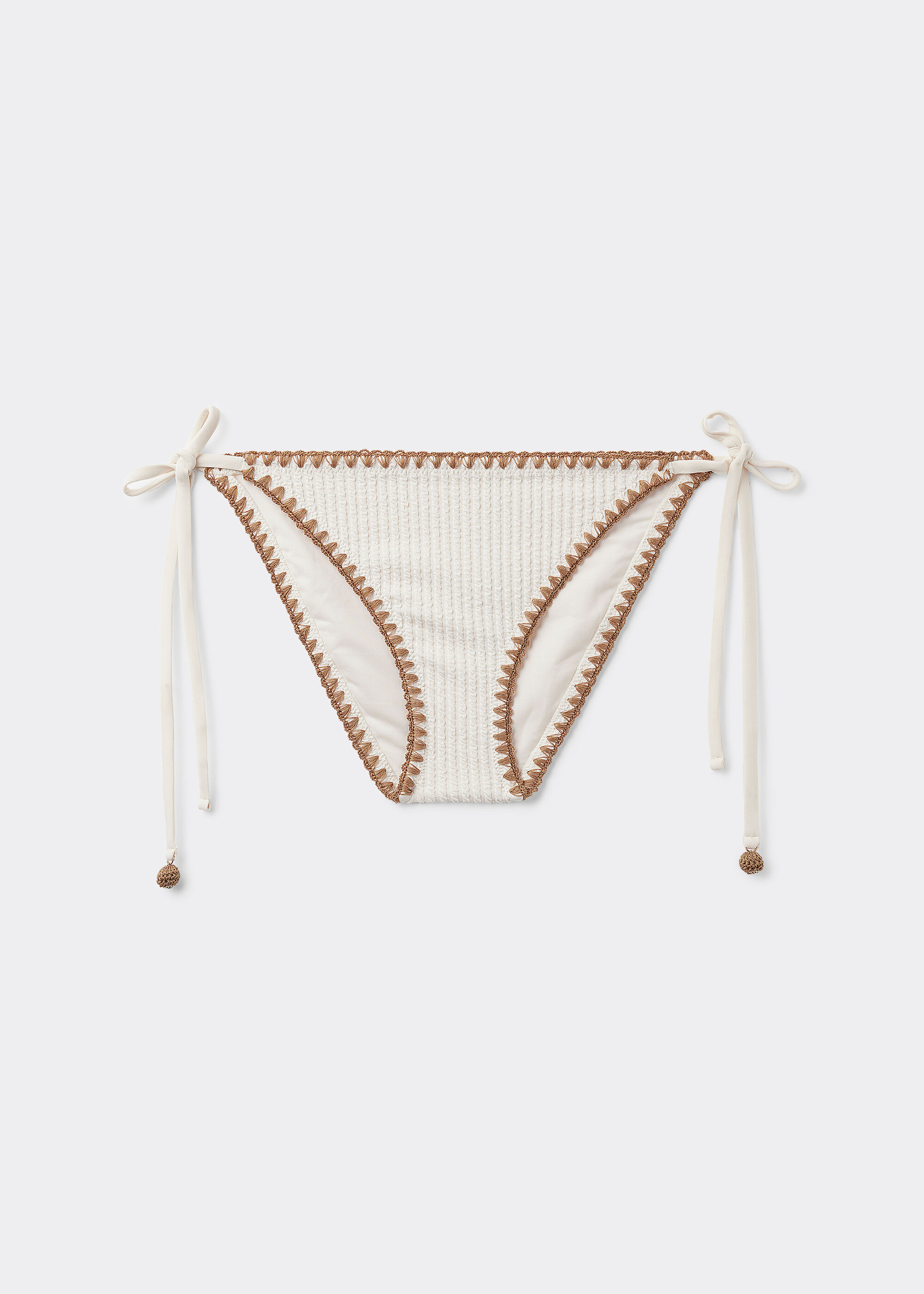 Tie Bikini Bottoms Bicolor